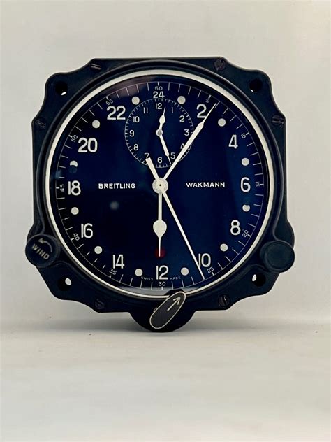 Vintage Wakmann AirCraft Clock 